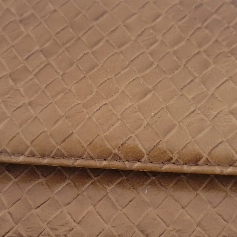 Liz Claiborne Purse Shoulder‎ Bag Weave Pattern Leather